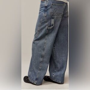 Damson Madder Drew Wide-leg Jeans